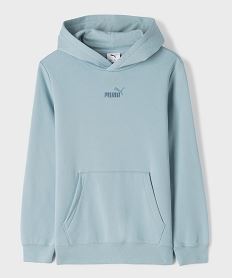 GEMO Sweat à capuche intérieur molletonné garçon - Puma Bleu