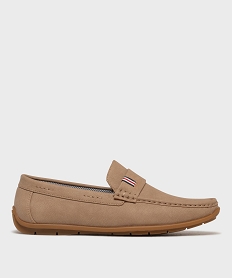 GEMO Mocassins avec semelle intérieure cuir homme - Urban Steps beige standard