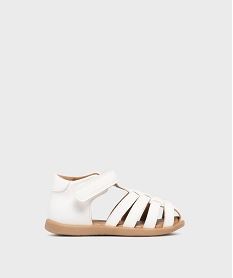 GEMO Sandales vernies à bout fermé bébé fille - Lovely Wings blanc standard