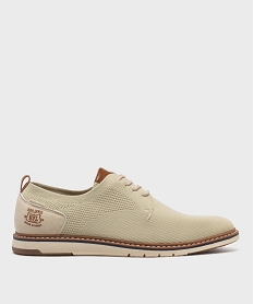 GEMO Derbies en toile homme - Rica Lewis beige standard