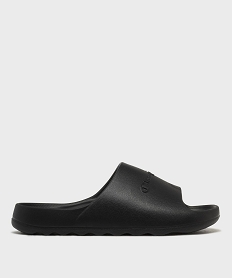 GEMO Mules de piscine moulées et unies homme - Champion noir standard