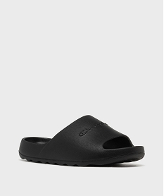 mules de piscine moulees et unies femme - champion noir standardK103401_2