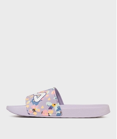 mules de piscine a motifs fleuris femme - fila violetK104201_3