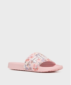 mules de piscine a motifs fleuris femme - fila roseK104801_2