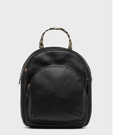 GEMO Sac à dos compact à anse fantaisie femme noir standard