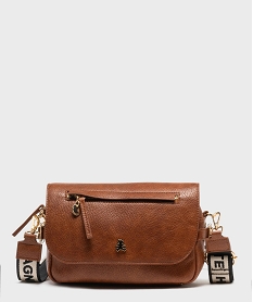 GEMO Sac besace esprit vintage femme - LuluCastagnette Brun