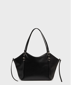 GEMO Sac à main grand format femme noir standard