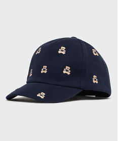 GEMO Casquette garçon avec oursons brodés - LuluCastagnette Bleu