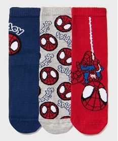 GEMO Chaussettes motif Spidey garçon (lot de 3) - Marvel Multicolore