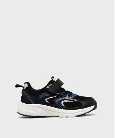 GEMO Baskets à scratch esprit running garçon - 5 Miles noir standard