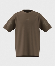 GEMO Tee-shirt manches courtes avec logo garçon - Adidas marron standard