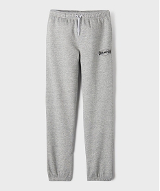 GEMO Pantalon de jogging avec taille ajustable garçon - Champion Gris