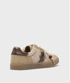 GEMO Tennis basses multimatières femme - LuluCastagnette Beige