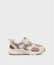 GEMO Baskets à scratch esprit running fille - Lovely Wings Violet
