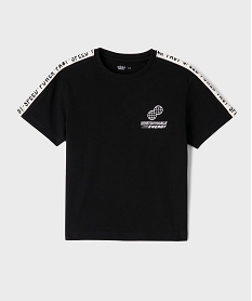 GEMO Tee-shirt manches courtes spécial sport garçon noir standard
