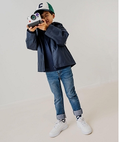 GEMO Jean Slim avec taille ajustable bleu standard