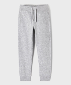 GEMO Pantalon de jogging coupe slim garçon Gris