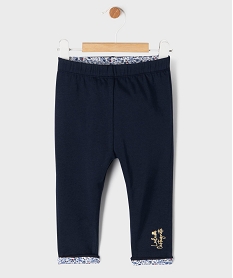 GEMO Legging réversible bébé fille - LuluCastagnette Bleu