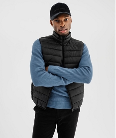 GEMO Doudoune sans manches homme noir standard