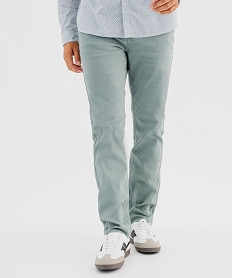 GEMO Jean Straight coloré homme Bleu