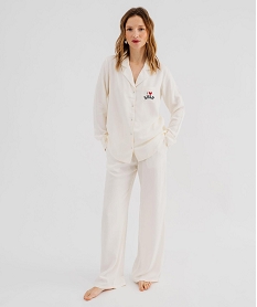 GEMO Pyjama en viscose femme - LuluCastagnette Beige