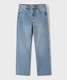 GEMO Jean Straight avec taille ajustable fille bleu standard