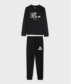 GEMO Pyjama avec inscription garçon - Playstation noir standard