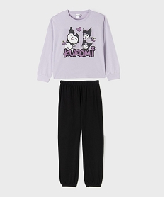 GEMO Pyjama bicolore avec motif diablotin fille - Hello Kitty and friends Violet