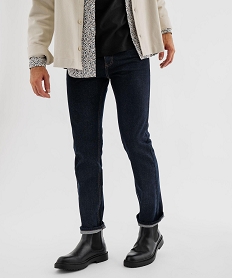 GEMO Jean regular 100% coton homme Bleu