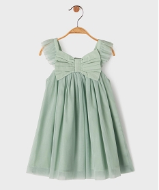 GEMO Robe sans manches en tulle bébé fille Vert