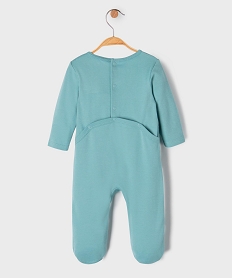 pyjama dors-bien avec motifs dinosaures bebe garcon bleu standardK559401_3