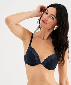 GEMO Soutien-gorge corbeille à armatures femme - LuluCastagnette Bleu