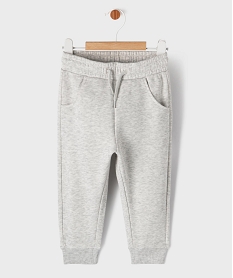 GEMO Pantalon de jogging molletonné bébé garçon Gris