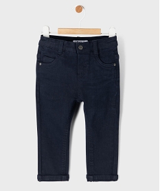 GEMO Pantalon slim extensible bébé garçon Bleu