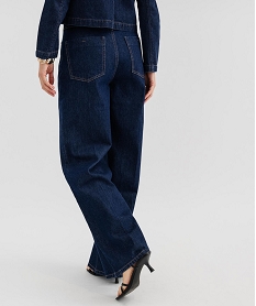 jean palazzo taille haute femme bleuK680001_3