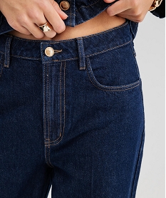 jean palazzo taille haute femme bleuK680001_4