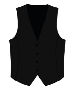 GEMO Gilet de costume sans manches femme noir standard