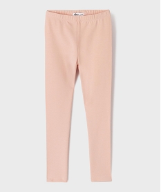 GEMO Legging fille en maille plus résistante Rose
