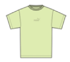 GEMO Tee-shirt manches courtes garçon avec logo brodé - Puma Vert