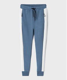 GEMO Pantalon de jogging doux et extensible garçon bleu standard