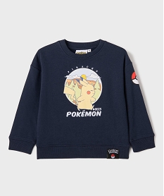 GEMO Sweat à motif Pikachu garçon - Pokemon Bleu