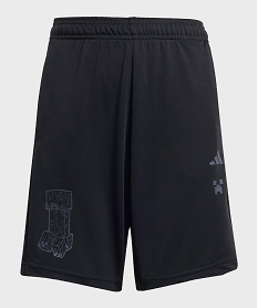 GEMO Short de sport garçon - Adidas X Minecraft noir standard