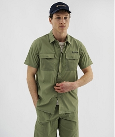 GEMO Chemise manches courtes technique homme - Roadsign vert standard