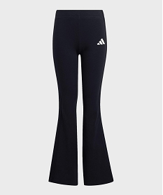 GEMO Legging de sport coupe flare fille - Adidas noir standard