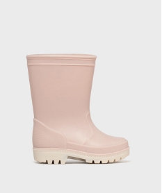 GEMO Bottes de pluie à semelle crantée bébé Rose