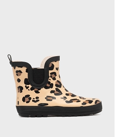 GEMO Bottes de pluie à motif léopard fille - Lovely Wings Beige