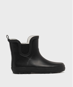 GEMO Bottes de pluie unies fille - Lovely Wings noir standard