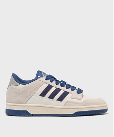 GEMO Baskets Rapid Court Low dessus cuir homme - Adidas Bleu