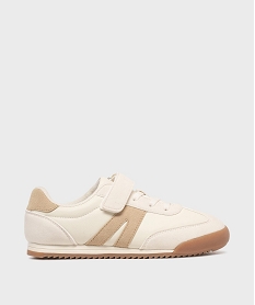 GEMO Baskets basses look rétro à scratch fille - Lovely Wings beige standard