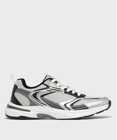 GEMO Baskets de running en mesh légères homme - 5 MILES gris standard